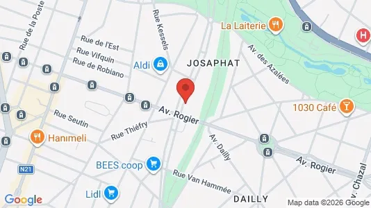 Apartments for rent i Brussels Schaarbeek - kort over placeringen