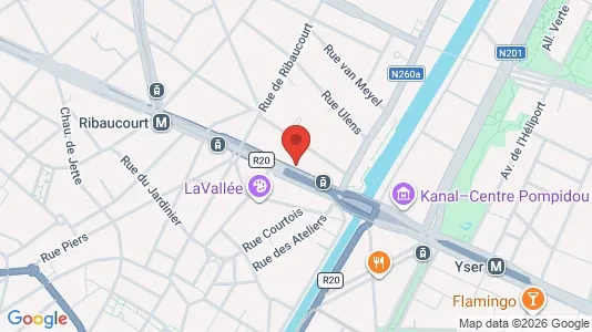 Apartments for rent i Brussels Sint-Jans-Molenbeek - kort over placeringen