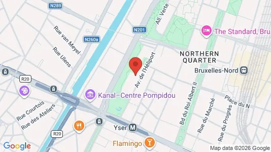 Apartments for rent i Stad Brussel - kort over placeringen