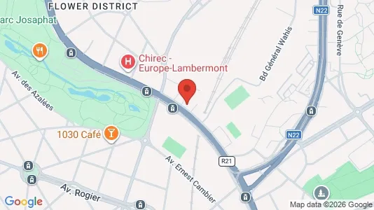 Apartments for rent i Brussels Schaarbeek - kort over placeringen