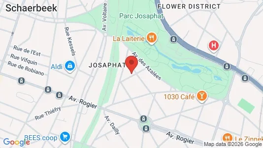 Apartments for rent i Brussels Schaarbeek - kort over placeringen