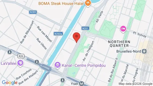 Apartments for rent i Stad Brussel - kort over placeringen