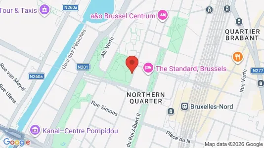 Apartments for rent i Stad Brussel - kort over placeringen