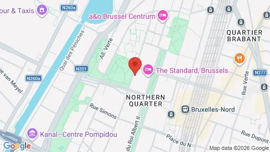 Apartments for rent i Stad Brussel - kort over placeringen