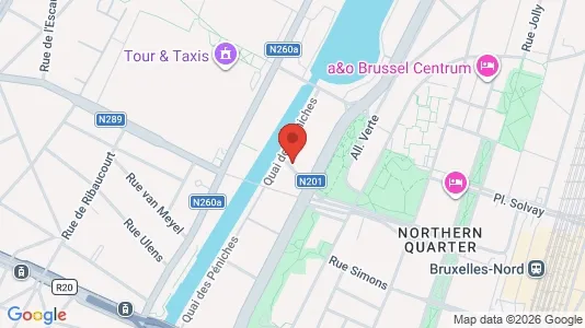 Apartments for rent i Stad Brussel - kort over placeringen