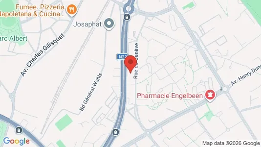 Apartments for rent i Brussels Evere - kort over placeringen