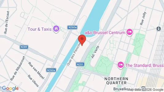 Apartments for rent i Stad Brussel - kort over placeringen