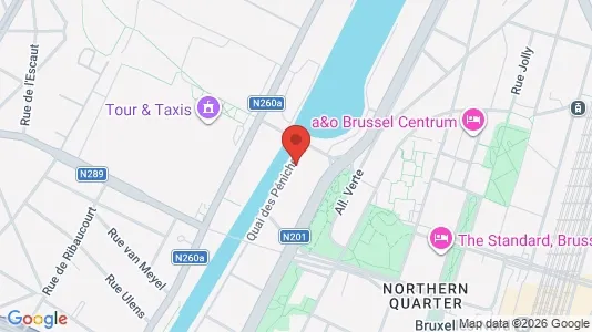 Apartments for rent i Stad Brussel - kort over placeringen