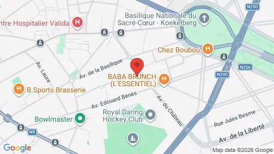 Apartments for rent i Brussels Sint-Jans-Molenbeek - kort over placeringen