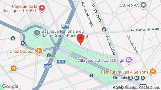 Apartments for rent i Stad Brussel - kort over placeringen