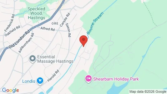 Apartments for rent i Hastings - East Sussex - kort over placeringen