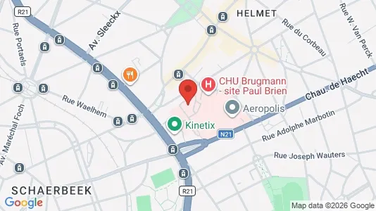 Apartments for rent i Brussels Schaarbeek - kort over placeringen