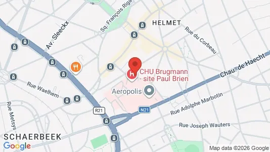 Apartments for rent i Brussels Schaarbeek - kort over placeringen