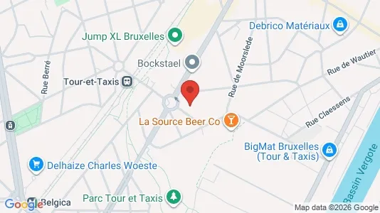Apartments for rent i Stad Brussel - kort over placeringen