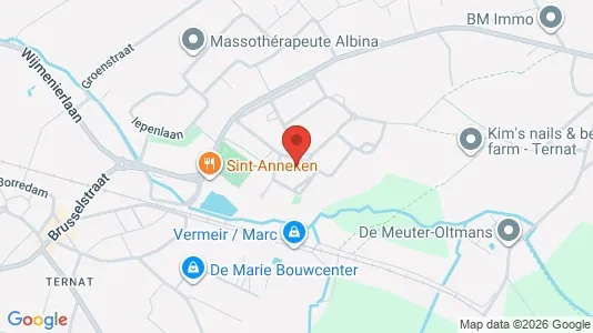 Apartments for rent i Brussels Anderlecht - kort over placeringen
