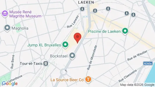 Apartments for rent i Stad Brussel - kort over placeringen