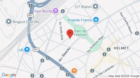 Apartments for rent i Brussels Schaarbeek - kort over placeringen