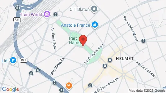 Apartments for rent i Brussels Schaarbeek - kort over placeringen