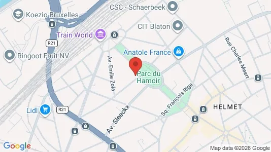 Apartments for rent i Brussels Schaarbeek - kort over placeringen