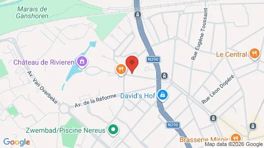 Apartments for rent i Brussels Ganshoren - kort over placeringen