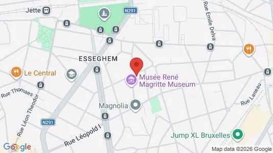 Apartments for rent i Brussels Jette - kort over placeringen