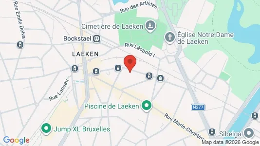Apartments for rent i Stad Brussel - kort over placeringen