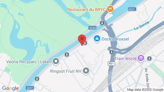 Apartments for rent i Stad Brussel - kort over placeringen