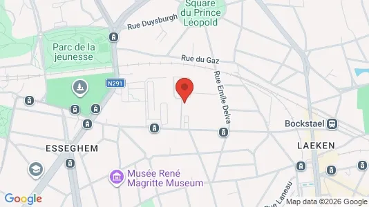 Apartments for rent i Stad Brussel - kort over placeringen
