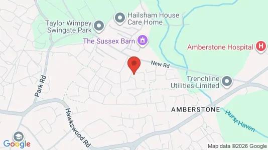 Apartments for rent i Hailsham - East Sussex - kort over placeringen