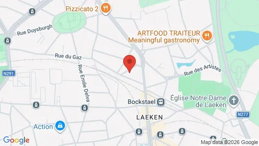 Apartments for rent i Stad Brussel - kort over placeringen