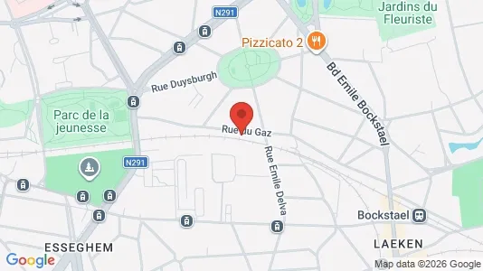 Apartments for rent i Stad Brussel - kort over placeringen