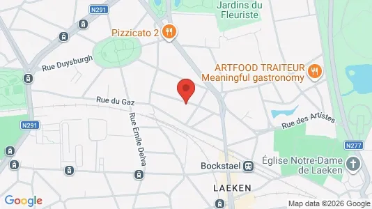 Apartments for rent i Stad Brussel - kort over placeringen