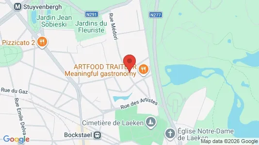 Apartments for rent i Stad Brussel - kort over placeringen