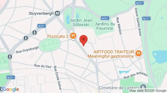 Apartments for rent i Stad Brussel - kort over placeringen