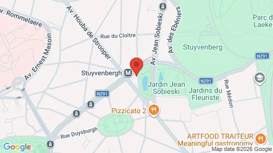Apartments for rent i Stad Brussel - kort over placeringen
