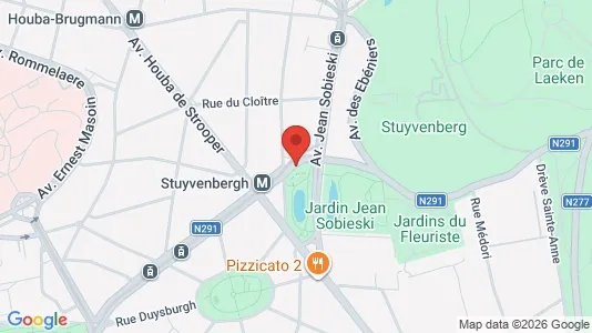 Apartments for rent i Stad Brussel - kort over placeringen