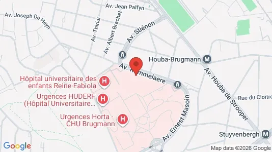 Apartments for rent i Stad Brussel - kort over placeringen
