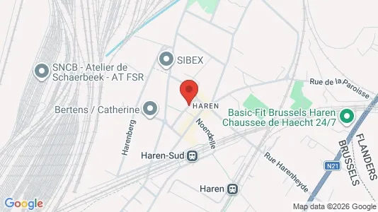 Apartments for rent i Stad Brussel - kort over placeringen