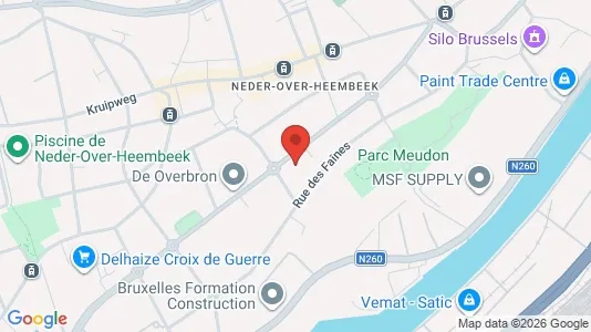 Apartments for rent i Stad Brussel - kort over placeringen