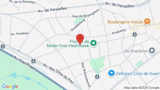 Apartments for rent i Stad Brussel - kort over placeringen