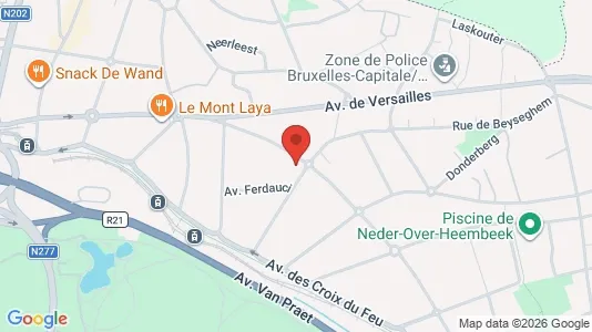 Apartments for rent i Stad Brussel - kort over placeringen