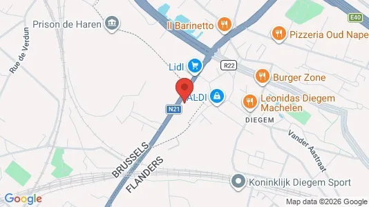 Apartments for rent i Stad Brussel - kort over placeringen