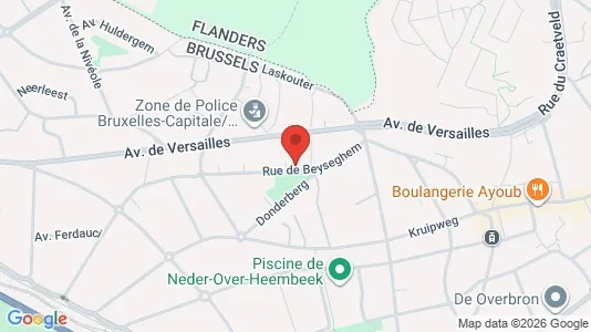 Apartments for rent i Stad Brussel - kort over placeringen