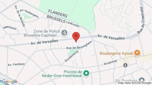 Apartments for rent i Stad Brussel - kort over placeringen