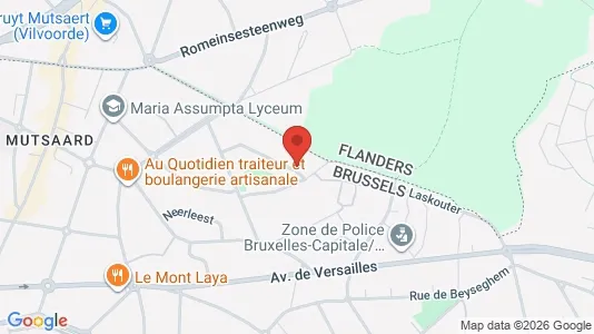 Apartments for rent i Stad Brussel - kort over placeringen