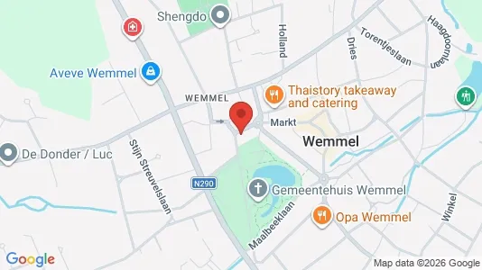 Apartments for rent i Wemmel - kort over placeringen