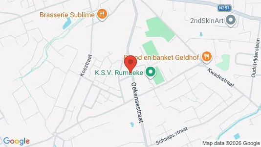 Apartments for rent i Roeselare - kort over placeringen