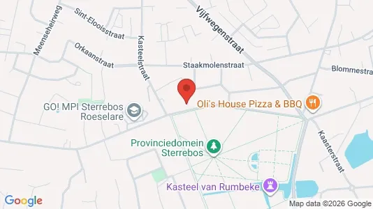 Apartments for rent i Roeselare - kort over placeringen