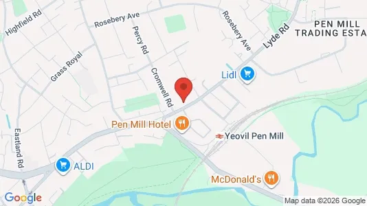 Apartments for rent i Yeovil - Somerset - kort over placeringen