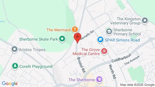 Apartments for rent i Sherborne - Dorset - kort over placeringen